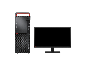 联想/LENOVO 开天M79z G1t-A028+ThinkVision TE22-14（21.45英寸） 兆芯 KX-U6780A/21.45/集成显卡/共享内存/256GB/无/无/8GB/台式计算机