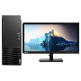 联想/LENOVO 启天M437-A348+ThinkVision TE22-14（21.45英寸） 酷睿 I5-10400/21.45/集成显卡/共享内存/256GB/无/Windows 11家庭中文版/8GB/台式计算机